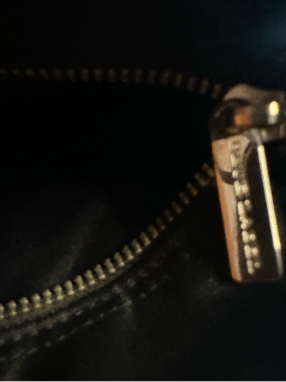 Burberry XL Blue Label Nylon Black Zippered Tote - Picture 12 of 12